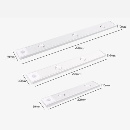 Luminária Led Magnética Com Sensor De Movimento