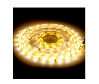 Rolo de Fita Led 5m Branco Quente Dupla Face