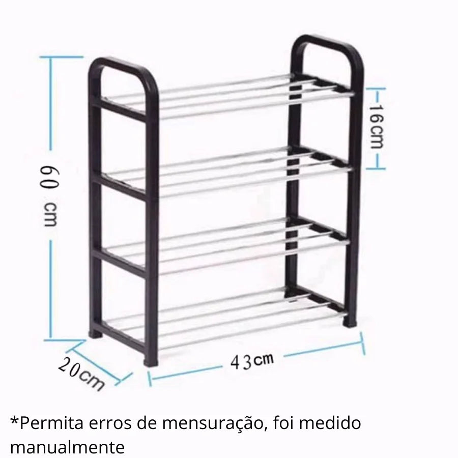 Sapateira Minimalista Resistente Ajustável