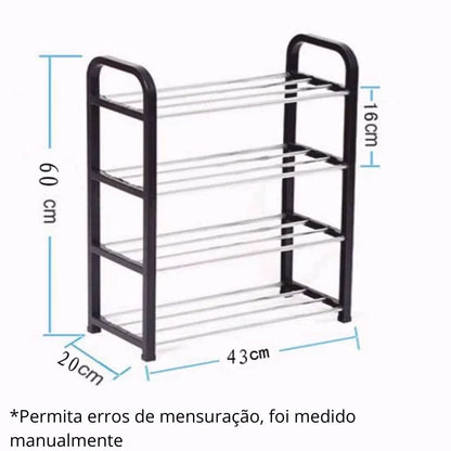 Sapateira Minimalista Resistente Ajustável